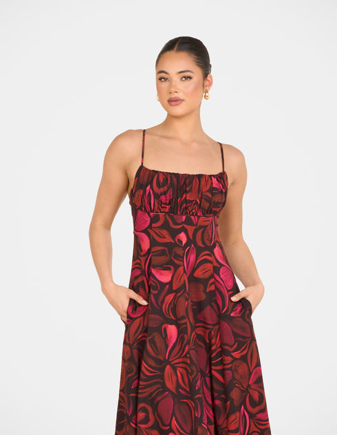 Nitu A-line Maxi Dress